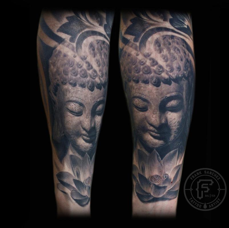 Francisco Sanchez - Buddha tattoo